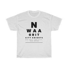 Load image into Gallery viewer, "NWAA + GCK Eye Examine" Knights T-Shirt