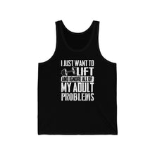Load image into Gallery viewer, "Life Problems" Gym Jersey Tank