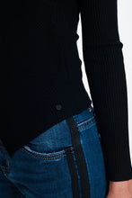 Load image into Gallery viewer, Ribbed Wrap Sweater With V-Neck