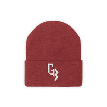 Load image into Gallery viewer, White Embroidered Gym Beast Knit Beanie