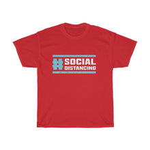 Load image into Gallery viewer, "Hashtag Social Distancing" Heavy Cotton Slogan Tee