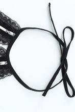 Load image into Gallery viewer, Halter Neck Two-Piece Lace Lingerie Set