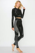Load image into Gallery viewer, Flex Crop Top and Legging Set