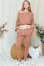 Load image into Gallery viewer, Knit Crop Top Pants Set