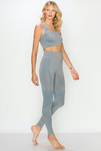 Load image into Gallery viewer, Space Dye Seamless Bra and Legging Set