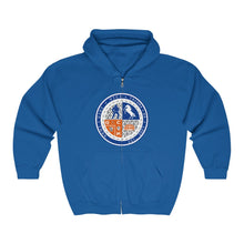 Load image into Gallery viewer, Grit City Knights "Coat of Arms" Heavy Blend™ Full Zip Hooded Sweatshirt