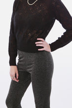 Load image into Gallery viewer, High-Rise Metallic Legging with Side Zip