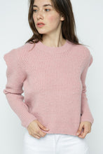 Load image into Gallery viewer, Structured Puff Shoulder Sweater