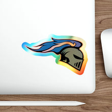 Load image into Gallery viewer, Grit City Knights Holographic Die-cut Stickers
