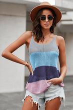 Load image into Gallery viewer, Multicolor Knitted Cami Tank Top