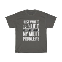 Load image into Gallery viewer, "Life Problems" Heavy Cotton Slogan Tee