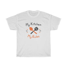 Load image into Gallery viewer, "My Kitchen, My Rules" Heavy Cotton Slogan Tee