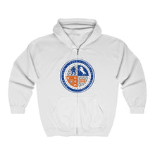 Load image into Gallery viewer, Grit City Knights "Coat of Arms" Heavy Blend™ Full Zip Hooded Sweatshirt
