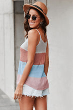 Load image into Gallery viewer, Multicolor Knitted Cami Tank Top