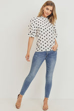 Load image into Gallery viewer, Polka Dot Blouse