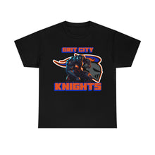 Load image into Gallery viewer, Grit City Knights "Superhero" Heavy Cotton Poster Tee