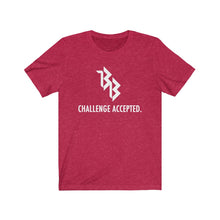 Load image into Gallery viewer, Beast Babe "Challenge Accepted" Jersey Short Sleeve Tee
