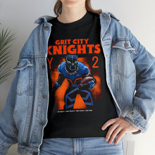 Load image into Gallery viewer, Grit City Knights "YEAR 2" Heavy Cotton Movie Poster Tee