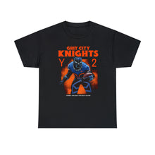 Load image into Gallery viewer, Grit City Knights "YEAR 2" Heavy Cotton Movie Poster Tee