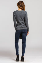 Load image into Gallery viewer, Semi Loose Fit Tie Front Top