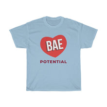 Load image into Gallery viewer, "Bae Potential" heavy cotton T-Shirt