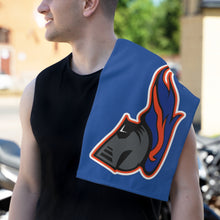 Load image into Gallery viewer, Grit City Knights Blue Rally Towel (11x18)
