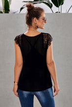 Load image into Gallery viewer, Lace Tank Top with Vest