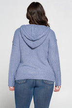 Load image into Gallery viewer, Plus Size Popcorn Sweater
