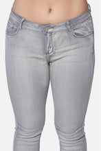 Load image into Gallery viewer, Plus Size Grey Denim Jeans