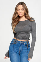 Load image into Gallery viewer, Front Ties Span Top