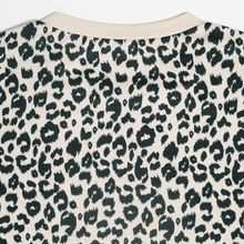 Load image into Gallery viewer, Round neck T shirt Tops Leopard Print