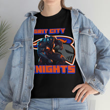 Load image into Gallery viewer, Grit City Knights "Superhero" Heavy Cotton Poster Tee