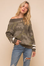Load image into Gallery viewer, Camouflage Pullover Sweater