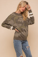 Load image into Gallery viewer, Camouflage Pullover Sweater