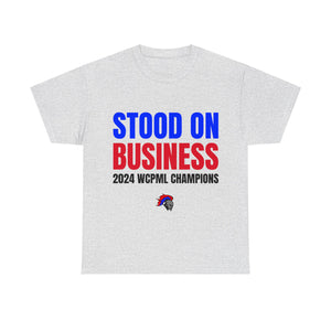 Grit City Knight "Stood on Business" 2024 Champions Heavy Cotton Poster Tee