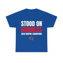 Load image into Gallery viewer, Grit City Knight &quot;Stood on Business&quot; 2024 Champions Heavy Cotton Poster Tee
