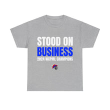 Load image into Gallery viewer, Grit City Knight &quot;Stood on Business&quot; 2024 Champions Heavy Cotton Poster Tee
