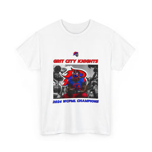 Grit City Knights '24 "Superhero" Heavy Cotton Poster Tee