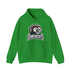 "Seattle Sabercats" Hooded Sweatshirt - Seattle Sabercats Team Apparel