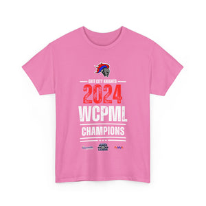 Official WCPML 2024 "Championship Knights" Heavy Cotton Poster Tee