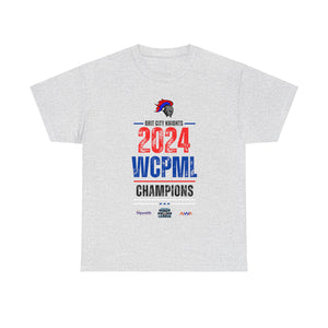 Official WCPML 2024 "Championship Knights" Heavy Cotton Poster Tee