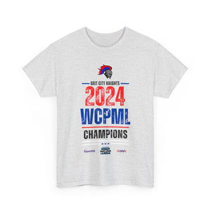 Official WCPML 2024 "Championship Knights" Heavy Cotton Poster Tee