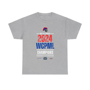 Official WCPML 2024 "Championship Knights" Heavy Cotton Poster Tee