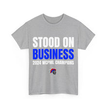 Load image into Gallery viewer, Grit City Knight &quot;Stood on Business&quot; 2024 Champions Heavy Cotton Poster Tee
