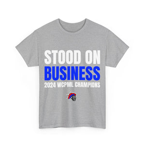 Grit City Knight "Stood on Business" 2024 Champions Heavy Cotton Poster Tee