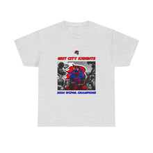 Load image into Gallery viewer, Grit City Knights &#39;24 &quot;Superhero&quot; Heavy Cotton Poster Tee
