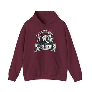 "Seattle Sabercats" Hooded Sweatshirt - Seattle Sabercats Team Apparel
