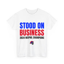 Load image into Gallery viewer, Grit City Knight &quot;Stood on Business&quot; 2024 Champions Heavy Cotton Poster Tee
