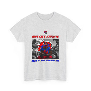 Grit City Knights '24 "Superhero" Heavy Cotton Poster Tee