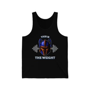 "This Is the Weight" Gym Jersey Tank